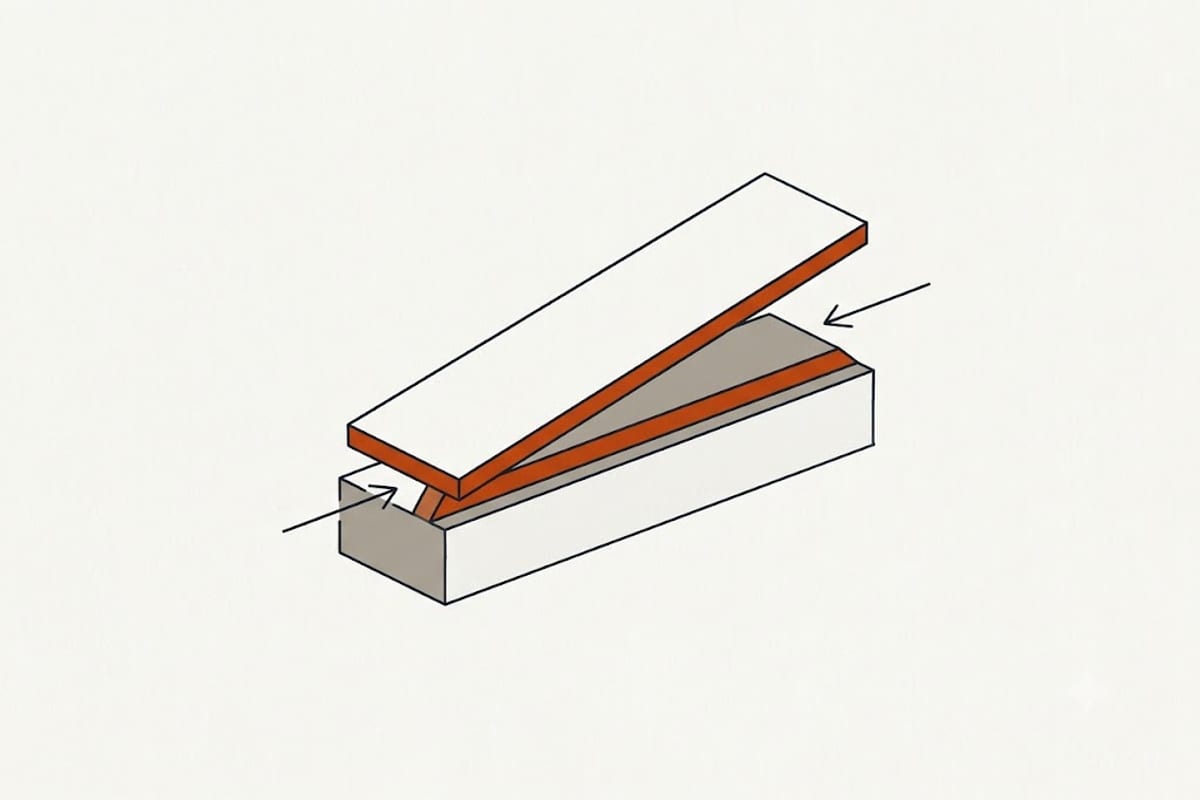 Intake air entering through the soffit